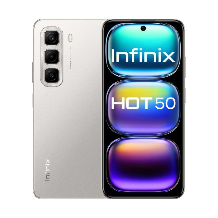 Infinix Hot 50 8 GB 256 GB Titanium Gray