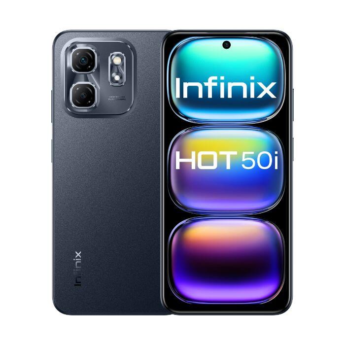Infinix Hot 50i 4 GB 128 GB Sleek Black