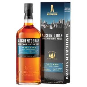 Auchentoshan, ერთალაოიანი სკოტჩი, Three Wood, 700 მლ.