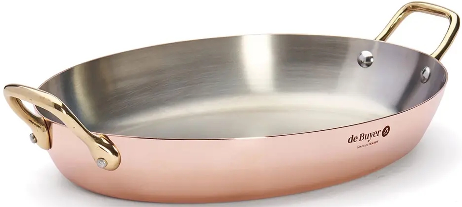 De Buyer, სპილენძის ტაფა, 32 x 23 სმ