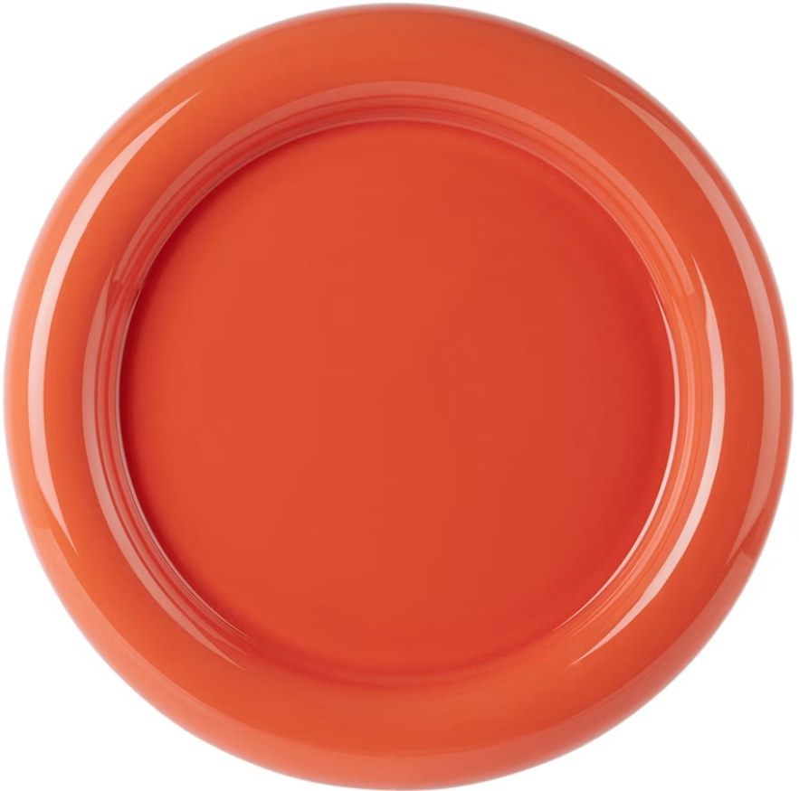 Gustaf Westman, თეფში, წითელი, ⌀25.5 სმ