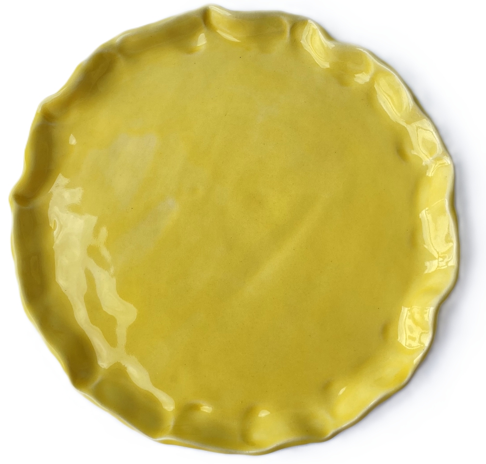 PILANI ceramics, თეფში LEMON mind, 19 სმ