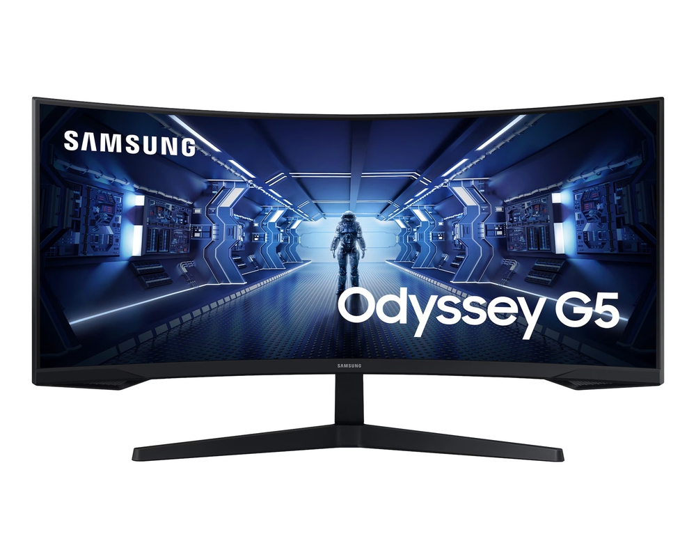 Samsung Odyssey G5 LC34G55TWWIXCI 34" Curved Gaming Monitor Black