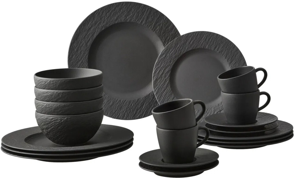 Villeroy & Boch, Manufacture Rock, სერვირების ნაკრები, 20 ცალი
