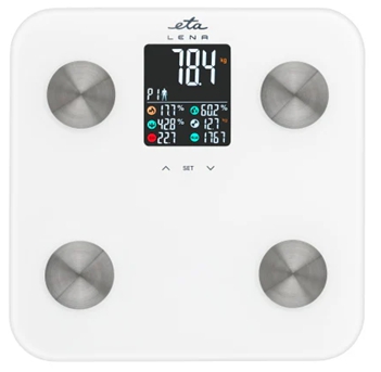 სასწორი ETA 378190000 Personal Weight Scale White
