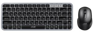 2E MK430 Combo Keyboard And Mouse Gray/Black