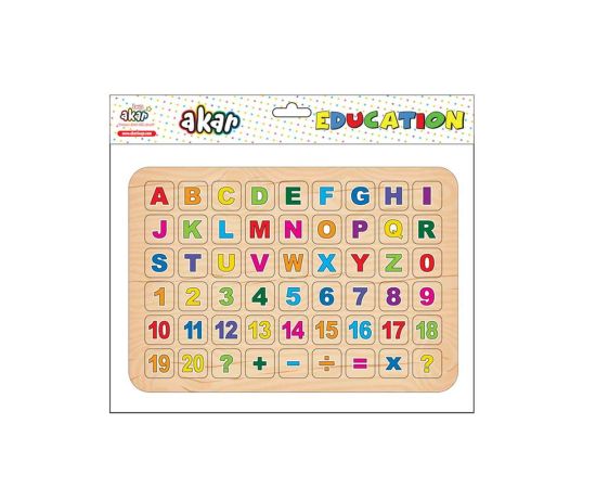 მაგნიტი - ანბანი და ციფრები - 90-184