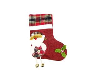 საახალწლო დეკორაცია წინდა სანტა 29*19სმ W-05