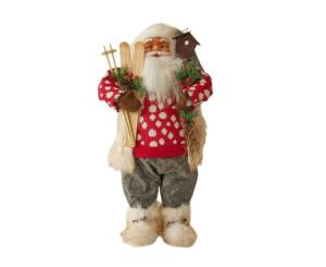 სანტა წითელი პულოვერით 60სმ SCD59-60