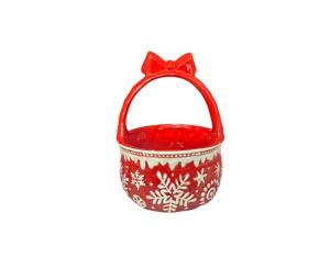 საახალწლო კალათა კერამიკის SH-11974