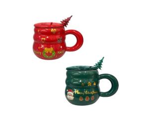 საახალწლო კერამიკული ჭიქა JFSD-59