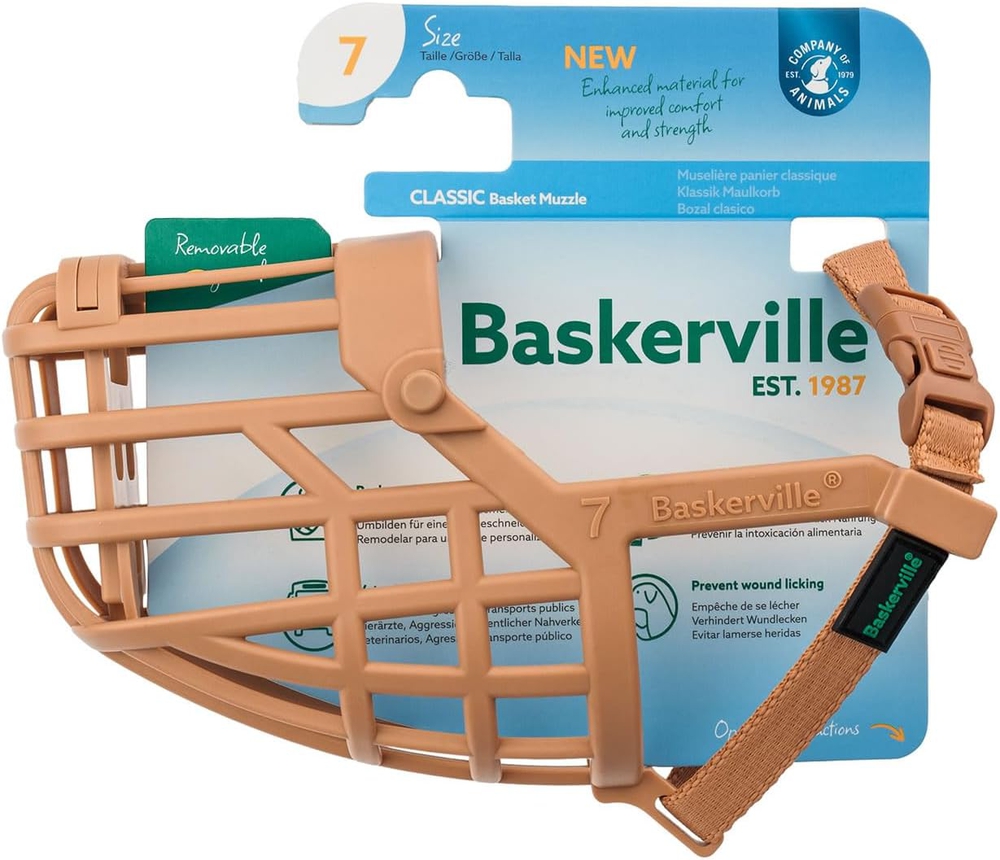 Baskerville, ძაღლის რეგულირებადი ალიკაპი, XL