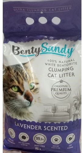 Benty Sandy, კატის ქვიშა ლავანდის არომატით, 5 ლ