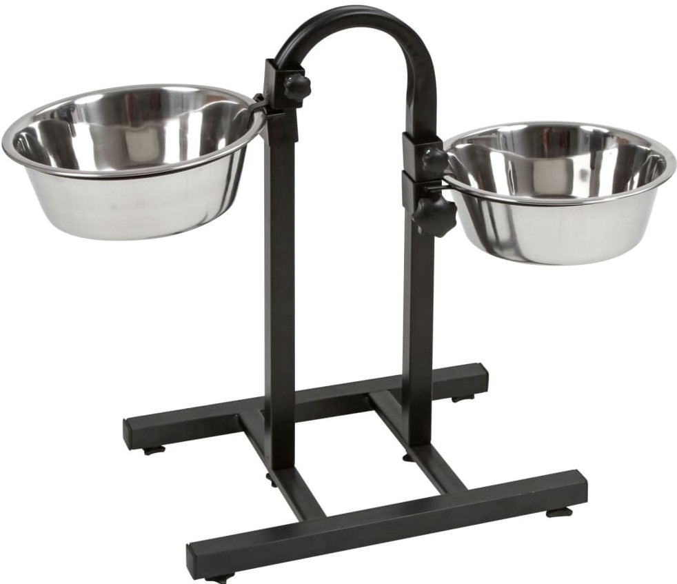 Kerbl, ორგანყოფილებიანი ჯამი სადგამით, 2x 2.8 ლ