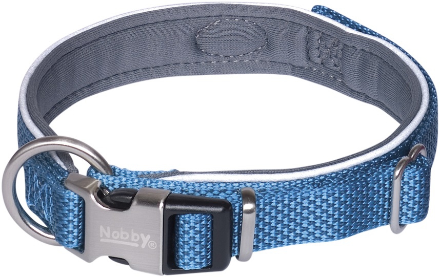 Nobby, ძაღლის საყელო, ლურჯი, M - L