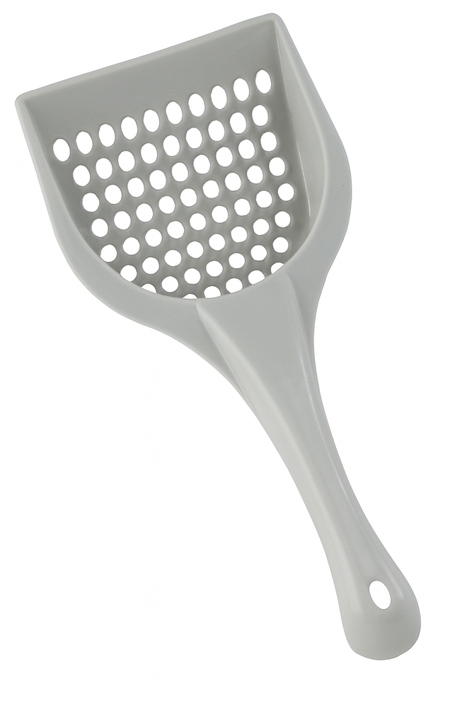 Nobby, კატის ქვიშის ამოსაღები ნიჩაბი, ნაცრისფერი, S