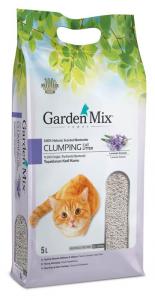 Garden Mix, კატის ქვიშა ლავანდის არომატით, 5 ლ