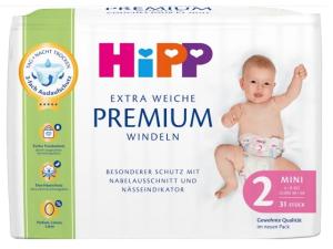 Hipp Extra Soft ბავშვის საფენი 2 ზომა 31 ცალი