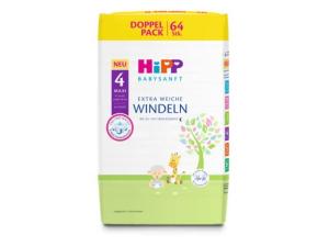 Hipp Extra Soft ბავშვის საფენი 4 ზომა 32 ცალი