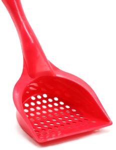 Nobby, კატის ქვიშის ამოსაღები ნიჩაბი, წითელი, S