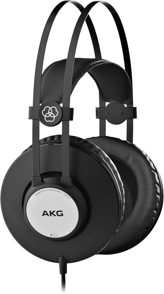 AKG K72 Closed-Back Studio Headphones Black