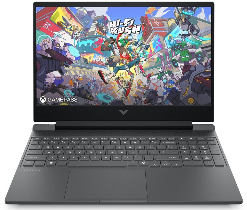 HP Victus 15 Clamshell Roku 25C1 Intel Core 5-210H 16 GB 512 GB NVIDIA GeForce RTX 5060 15.6" Laptop Mica Silver