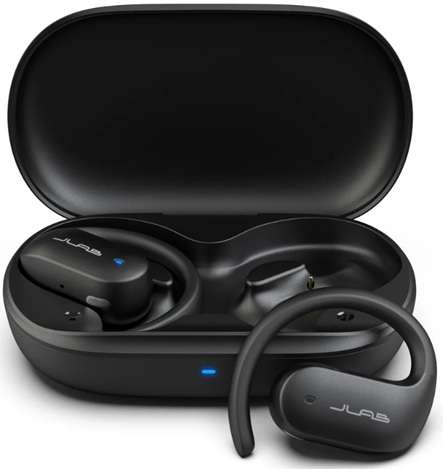 Jlab JBuds Open Sport 2 Wireless Earbuds Black