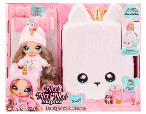 MGA, Na! Na! Na!, Surprise Box, 3-in-1, ზურგჩანთა-საძინებელი