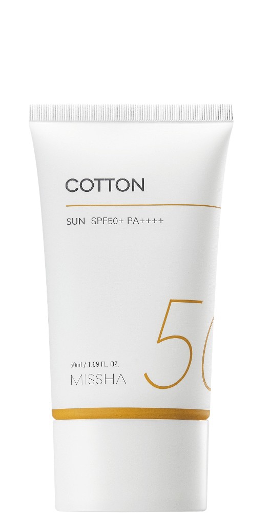 MISSHA Cotton მზისგან დამცავი spf 50+ 50 მლ