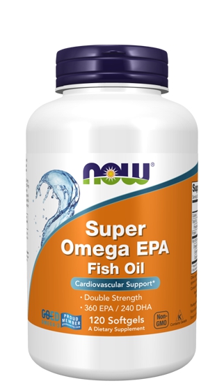 Now Super Omega EPA ორმაგი ძალა, 120 კაფსულა