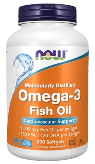 Now ომეგა-3, 200 კაფსულა