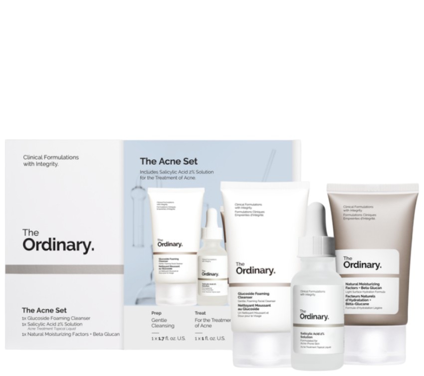 The Ordinary The Acne სახის მოვლის ნაკრები