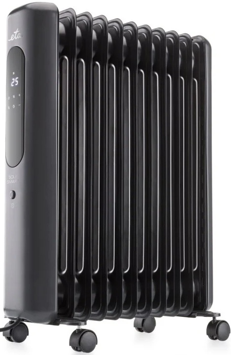გამათბობელი ETA 2625 90000 Sole Smart Oil Radiator Black