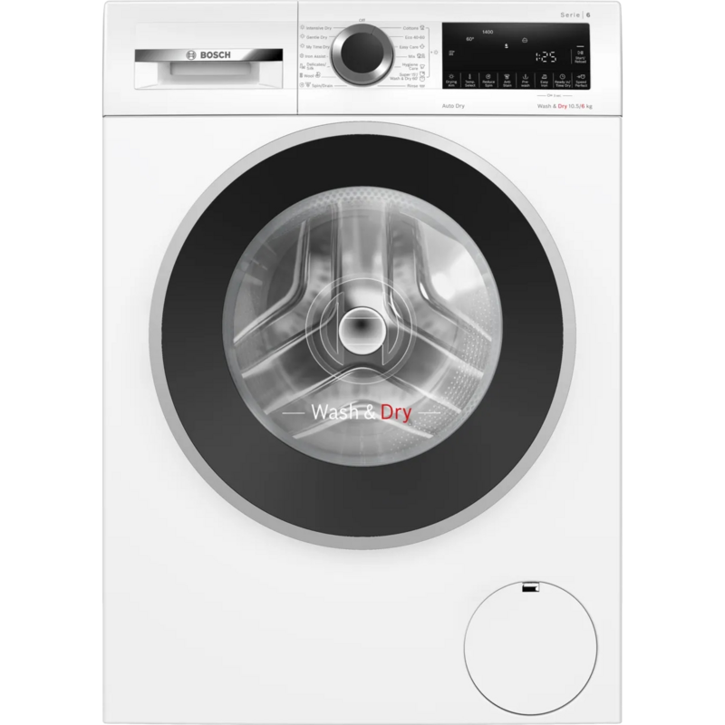 სარეცხი მანქანა BOSCH WNA25401ME Washing machine with Dryer White