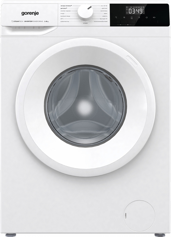 სარეცხი მანქანა Gorenje WNHPI84AS/R Washing Machine White