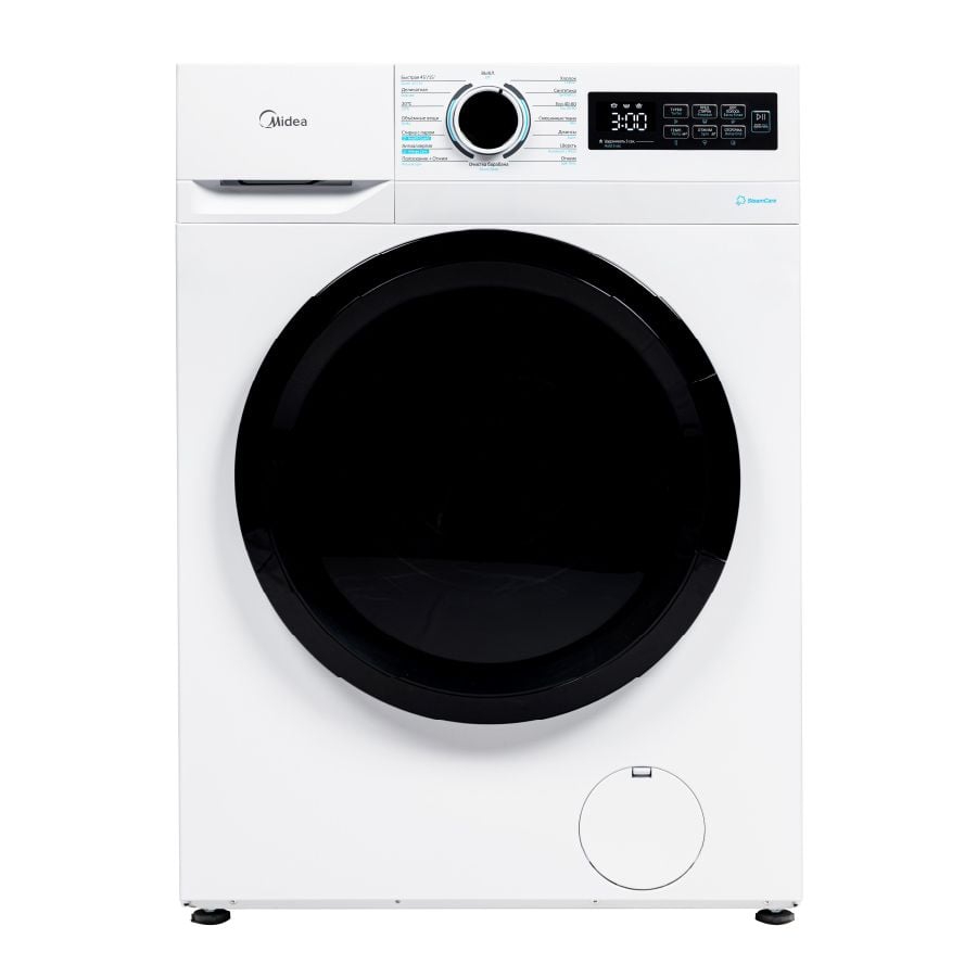 სარეცხი მანქანა Midea MF01712BS40/W Washing Machine White