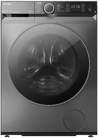 სარეცხი მანქანა Toshiba TWD-BM110GF4UZ(SK) Washing Machine Gray