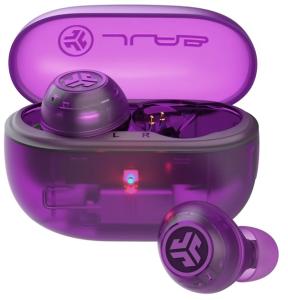 Jlab Go Pop True Wireless Earbuds Transparent Purple