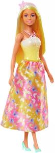 Mattel, Barbie, პრინცესა, ყვითელი, 30 სმ