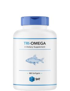 SNT Tri-omega Fish Oil 1000 მგ, 60 კაფსულა