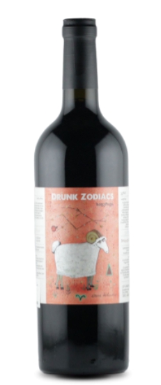 Drunk Zodiacs, ვერძი, საფერავი, წითელი მშრალი, 2021.