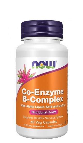 Now კოენზიმ B-კომპლექსი 60 კაფსულა