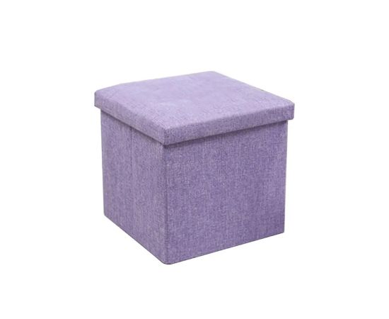 პუფი სათავსოთი Ottoman 38*38 სმ იასამნისფერი  PRP-38