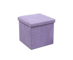 პუფი სათავსოთი Ottoman 38*38 სმ იასამნისფერი  PRP-38