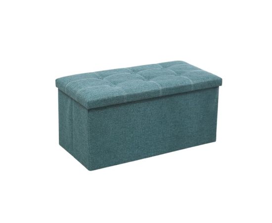 პუფი სათავსოთი Ottoman 38*76 სმ ფირუზისფერი FR-76
