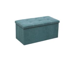 პუფი სათავსოთი Ottoman 38*76 სმ ფირუზისფერი FR-76