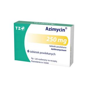 აზიმიცინი - Azimycin 250მგ 6 ტაბლეტი