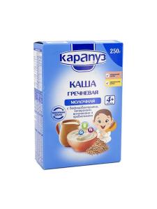 კარაპუზი რძიანი ფაფა წიწიბურა 4თვიდან 1277