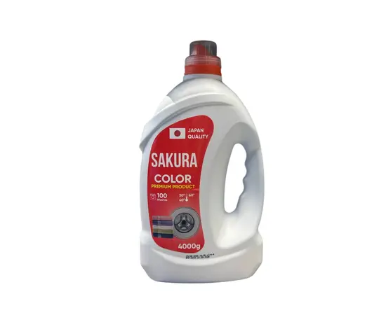 ტანსაცმლის სარეცხი გელი Sakura 4000 მლ