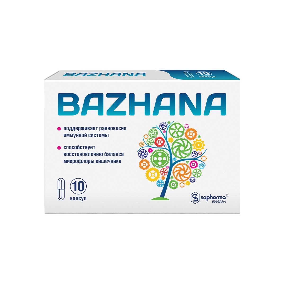 ბაჟანა - Bazhana 10 კაფსულა